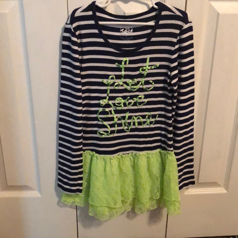 Cute sweater lacy dress